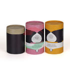 Pot en plastique imprimé de cylindre de soins de la peau de boîtes composées en plastique claires de papier étanche à l'humidité