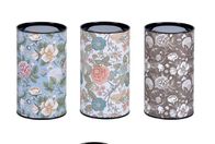Customised Movable Metal Lid Foil Lining Paper Cans Packaging fOR Food Tea