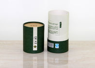 Annotez l'empaquetage blanc de cadeau de boîte de tube de noyau de papier de carton de stratification réutilisable