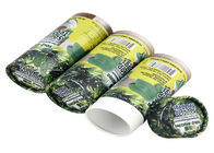 Emballage de tube de papier de conseil en ivoire pour le cadeau/emballage alimentaire, tubes de carton de papier