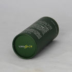 Le papier cylindrique vert de la catégorie comestible SGS-FDA Certidied peut emballage pour les bouteilles cosmétiques