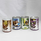 Eco-friendly Air-tightened Water-proof Cylindrical Paper Composite Cans for Protein Powder / Nutrition Powder
