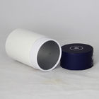 Tube blanc cylindrique de papier de carton de stratification mate pour l'emballage de cadeau