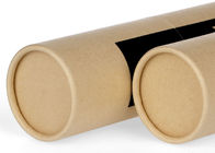 Cylindre de rabattement d'emballage de tube de carton de tirage en couleurs résistant à l'humidité