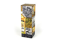 Boîtes-cadeau de papier réutilisées carrées adaptées aux besoins du client, emballage cylindrique mobile de vin de tubes
