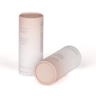 Tube de papier cylindrique empaquetant le couvercle gravant en refief qui respecte l'environnement flexible de logo de FDA