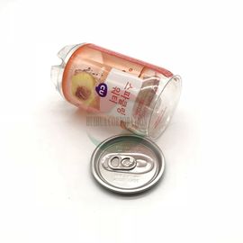 Le label adapté aux besoins du client 345ml vident les boîtes de boisson ouvertes faciles pour la boisson non alcoolisée