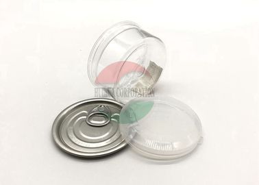Small Size Clear Plastic Jars Easy Open Can With Customized Logo