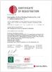 Chine Guangzhou Huihua Packaging Products Co,.LTD certifications