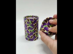 Stick de baume à lèvres Déodorant Emballage en tube de papier Tube à pousser