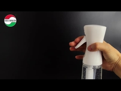 Bouteille de pulvérisation de brume fine en plastique de 60 ml 80 ml 100 ml 120 ml pour désinfectant à base d'alcool médical