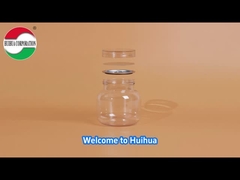 Bouteille en plastique PET avec lèvre à vis