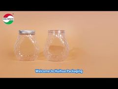 Bouteille en plastique transparent