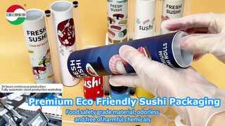 tube de papier à sushi