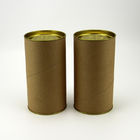 Salt Paper Canister Packaging Biodegradable Cans 16mm - 150mm Diamater