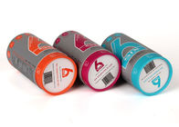 Emballage de tube de papier de catégorie comestible coloré pour l'emballage alimentaire
