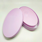 La forme ovale a réutilisé les boîte-cadeau de papier pour la boîte mignonne elliptique de paquet de cadeau de produits de beauté