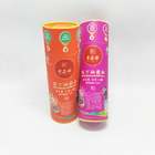 Custom Cylinder Biodegradable Gift Paper Tube For Loose Tea Coffee Packaging