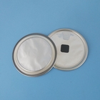 le couvercle de peau de forme ronde de 401# 99mm pour le café peut couvercle de papier d'aluminium avec une valve de manière