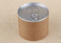 Emballage Nuts de carton de papier d'emballage de tube de conteneurs d'impression composée de label