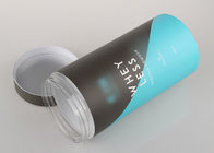 Plastique adapté aux besoins du client - boîtes composées de papier/catégorie comestible de bouteille avec le couvercle à visser