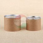 Tube en aluminium adapté aux besoins du client de papier d'emballage d'anneau d'étiquette de traction de taille pour l'emballage Nuts