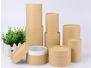 Tube naturel adapté aux besoins du client de papier de Cradboard de plaine de label de Brown Papier d'emballage de catégorie comestible