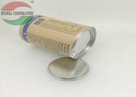 Emballage de tube de bidon de Superfoods Muesli de papier avec le couvercle de levier de penny