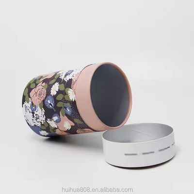 Food Grade Recyclable Kraft Paper Tube New Style Wine Cylinder Packaging for Cosmetic Craft Paper Cardboard Material Embossed