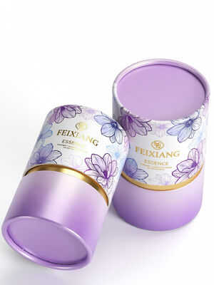 Food Grade Paper Tube Packaging Custom Printed Cylinder Canister for Tea Coffee Chocolate Powder OEM