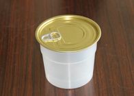 Bonne résistance d'huile de petit de tasse de forme de poudre pot ouvert facile de l'emballage alimentaire pp