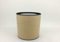 Emballage de papier antirouille de tube avec des conteneurs de cylindre de papier de couvercle en métal/bidon de thé