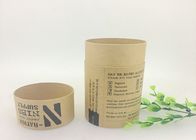 Tube environnemental et réutilisable de papier d'emballage pour l'emballage essentiel de bouteille d'huile de chanvre