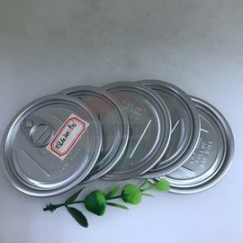Low MOQ Good Airtighting Aluminum Easy Open Lids for Plastic Can Paper Tube