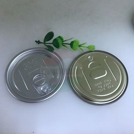 Low MOQ Good Airtighting Aluminum Easy Open Lids for Plastic Can Paper Tube