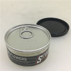 Food Grade Transparent PP 3.5G Weed Metal Tuna Tin Cans