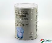 Le fer-blanc ouvert facile en métal d'emballage alimentaire met en boîte autour du lait en poudre vide