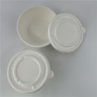 Small Disposable Biodegradable Sugarcane Bagasse Pulp Sauce Cup With Lid