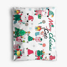 Double Tape Christmas Poly Courier Shipping Mailing Packaging Bags With Logo