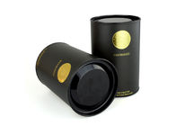 Boîtes composées noires de vin de papier d'estampillage d'or emballage pour le vin et des vêtements