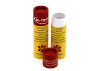 Le tube de papier met en boîte la boîte métallique mate de empaquetage de rouge à lèvres de stratification