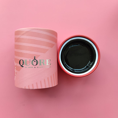 Kraft Paper Cylinder Tube Packaging for Small Gift Boxes Custom Printed Essential Oil Bottles Perfumes and Vials