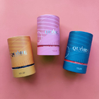 Boîte cosmétique de luxe faite sur commande de tube de papier d'huile essentielle du tube CMYK d'emballage de parfum