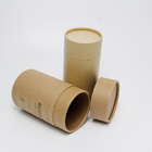 Conteneurs de empaquetage imprimés faits sur commande de thé recyclable de tube de papier d'emballage de cylindre