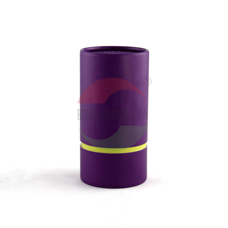 Tube de empaquetage de papier de cylindre qui respecte l'environnement de carton avec le long couvercle pour la bouteille de parfum