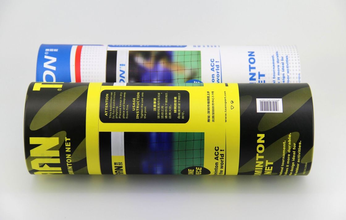Le papier vide réutilisé met en boîte l'emballage pour les boules de emballage de tennis et de golf de badminton