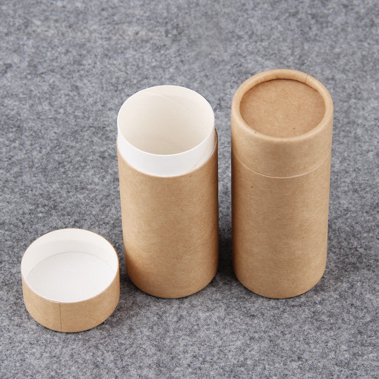 Extrémité ouverte facile d'emballage d'huile essentielle de papier de conteneurs ronds de cylindre