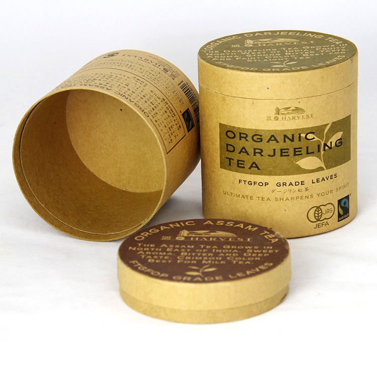 Le papier qui respecte l'environnement de Brown emballage met en boîte l'emballage pour le thé de fleur et la poudre de nutrition