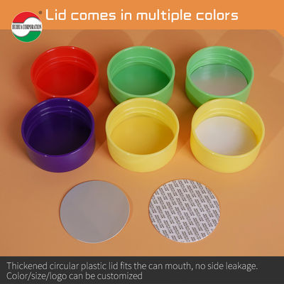 China Factory OEM Customized Lucifugal Stronge PET Plastic Can for Candies Soft Sweets