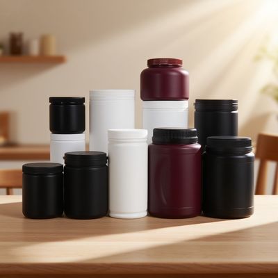 OEM Customized Good Quality HDPE Plastic Can for Health Care Products